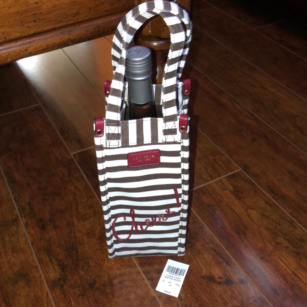 Henri Bendel wine tote